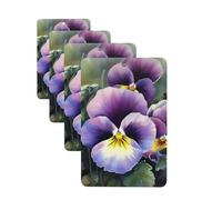 4 ambientadores para coche, tarjetas perfumadas para SUV, pensamiento, perfección, tabletas de aromaterapia, espejo interior, colgante para dormitorio, armario, zapatero