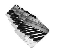 4 ambientadores para coche, tarjetas perfumadas para SUV, piano, imagen de coche, aromaterapia, tabletas, espejo interior, colgante para dormitorio, armario, zapatero