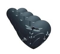 4 ambientadores para coche, tarjetas perfumadas para SUV, silueta de libélula, tabletas de aromaterapia, espejo interior, colgante para dormitorio, armario, zapatero, 4 unidades