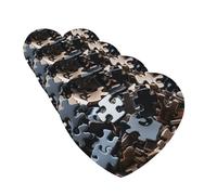 4 ambientadores para coche, tarjetas perfumadas para SUV, un montón de piezas de rompecabezas, tabletas de aromaterapia, espejo interior, colgante para dormitorio, armario, zapatero