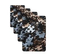 4 ambientadores para coche, tarjetas perfumadas para SUV, un montón de piezas de rompecabezas, tabletas de aromaterapia, espejo interior, colgante para dormitorio, armario, zapatero