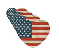 4 ambientadores para coche, tarjetas perfumadas para SUV, vintage, bandera de Estados Unidos, tabletas de aromaterapia, espejo interior, colgante para dormitorio, armario, zapatero, 4 unidades