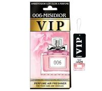 4 Ambientadores Perfume VIP 006 - Inspirado en Missidiore | Fragancia femenina elegante y duradera | Esencia perfume premium para coche, armario, habitación, filtro aspiradora, filtro de aire