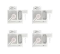 4 amortiguadores de tinta de repuesto para impresora E-pson P408 R2000 R1390 R1900 L1400 L1300 R1800UV T50 DTF, mejora la calidad de impresión (blanco L1800)