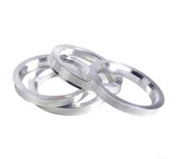 4 Anillos Centradores Aluminio 66.6mm a 57.1mm para Skoda | Aluminio , ajuste para preciso, evita roturas, 4 unidades, para llantas aftermarket