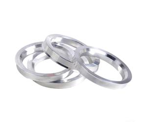 4 Anillos Centradores Aluminio 66.6mm a 57.1mm para Skoda | Aluminio , ajuste para preciso, evita roturas, 4 unidades, para llantas aftermarket