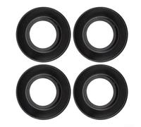 4 anillos de goteo TPR para ejes de remo de kayak y ejes de paleta de canoa para apoyar una experiencia de remo más estable