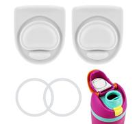 4 anillos de sellado de botella y tapón de repuesto para Owala FreeSip de 29 onzas, 24 onzas, 32 onzas, 40 onzas, piezas de tapa de botella de agua, accesorios de junta de boca de tapa, sin BPA