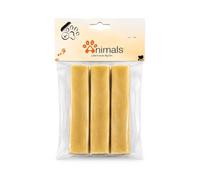 4 Animals Huesos de queso para perros | Bocadillo masticable natural de 99,9% leche de vaca | Artículo masticable para perros de larga duración | rico en proteínas | reducido de gluten (3, M - 3 x 86