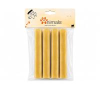 4 Animals Huesos de queso para perros | Bocadillo masticable natural de leche de vaca 99,9% | Artículo masticable para perros de larga duración | rico en proteínas | reducido de gluten (4, XS - 4 x 30