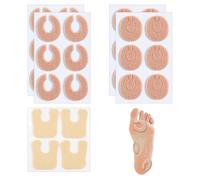 4 Arcos Con 24 Almohadillas de Fieltro, 1 Arco Con 4 Almohadillas en Forma de U Para el Cuidado y Confort de los Pies