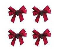 4 arcos con forma de barrettes para fiestas para el cabello, accesorios para el cabello, lazos con sujeción segura para adultos, niños, sujetos de vacaciones, accesorios para el cabello