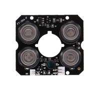 4 array IR led Luz de punto 4x IR LED Panel infrarrojo para vision nocturna de camara CCTV (52mm diametro)