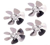 4 aspas de aluminio para ventilador de refrigerador para optimización del flujo de aire, diámetro de 200 mm, 250 mm, diseñadas para aplicaciones de 28 grados (200 mm)