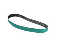 4 bandas de lijado de óxido de circonio - 25 mm x 762 mm (1" x 30") Z/A for afilar cuchillas de corte, trabajar el metal y la madera(60mesh)