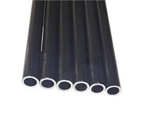 4 barras redondas de fibra de vidrio, tubo de fibra de vidrio negro, varilla hueca de fibra de vidrio OD 3-14 mm for tiendas de campaña UAV y bricolaje(12x8x500mm)