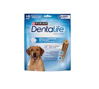 4 barritas Dentalife Snacks Dentales para perros de raza grande