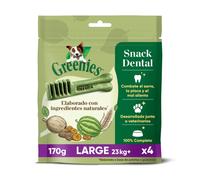 0.19 KG 4 barritas Greenies Snacks Dentales Naturales para perros grandes