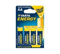 4 baterías VARTA Energy Value Pack LR06 AA