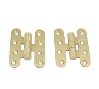 4 bisagras de cobre para puerta de armario de ángulo grande de 2.5 pulgadas, resistentes al óxido, perfectas para cocina y muebles, fácil instalación, funcionamiento suave