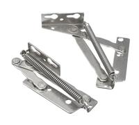 4 bisagras de resorte 80 grados for puertas armarios, soportes superiores elevables for muebles cocina, elevación plegables Para Armarios Y Puertas