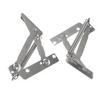 4 bisagras de resorte 80 grados for puertas gabinetes, soportes superiores for sofá, elevadores muebles, soporte elevación plegable Para Puertas