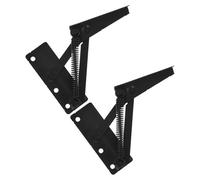 4 bisagras elevables for sofá, soporte de almacenamiento, resistente, plegable, for puerta armario, muebles, montaje ajustable en frío Para Muebles