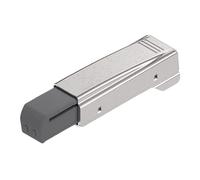 4 bisagras para puerta de armario con amortiguador de cierre suave, brazo recto, materiales de acabado de nailon completamente superpuestos, hogar, uso diario, hardware de puerta de armario