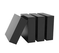 4 bloques de amortiguación de goma de 2 a 6 mm de grosor, lámina de goma de 100 x 100 mm, aptos for equipos pesados y uso industrial.(100x100x3mm)