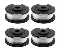 4 Bobina de Hilo de Repuesto para Desbrozadora Einhell GE-CT 18/28 Li y GE-CT 18/28 Li TC, Accesorios para Cortacésped de Nailon (4 Unidades) para Desbrozadora Einhell GE-CT 18/28 Li
