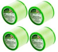 4 Bobinas de Hilo de Algodón Orgánico | Hilo de Enhebrar Cejas | Hilos Antibacterianos para Depilación Facial Preferences
