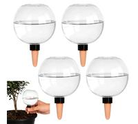 4 bolas de riego para plantas, bolas de riego para plantas, riego automático, conos de arcilla, riego, riego de plantas, interior de balcón y plantas de jardín