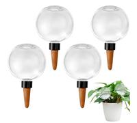 4 bolas de riego para plantas, riego automático de plantas, bolas de agua para plantas, autoriego, bolas de riego para riego automático de habitaciones, balcones, plantas de jardín