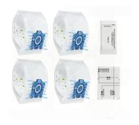 4 bolsas de aspiradora para Miele Complete C3/C2, S8340, S8360 Classic C1 | HyClean GN Pure Repuesto incluye 1 motor y 1 filtro de aire | Evita fugas de polvo, repuesto para 9917730 12281680