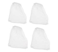 4 bolsas de filtro reutilizables para acuarios, limpiador de grava, cambiador de agua, lavadora de arena, acuarios, calentador de luz