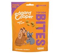 4 bolsitas x 120 g Edgard & Cooper Bocaditos Mini de Pollo snack para perros ¡Pack ahorro!