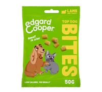 4 bolsitas x 50 g Edgard & Cooper Bocaditos Mini de Cordero y Pavo para perros ¡Pack ahorro!
