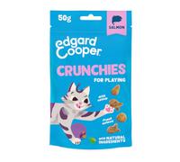 4 bolsitas x 50 g Edgard & Cooper Galletas Crunchies Salmon para gatos ¡Pack Ahorro!
