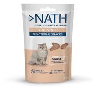 4 bolsitas x 50 g Nath Bocaditos Calmantes para gatos ¡Pack ahorro!