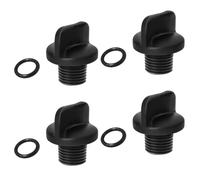 4 bombas de plástico robustas para piscinas con accesorios de anillas en O, con diferentes sistemas de bomba, fácil instalación, diseños de bomba de desagüe
