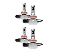OSRAM NIGHT BREAKER LED SMART H8; Faros antiniebla LED con homologación para carretera; haz de luz antiniebla más amplio; 6000K; 2 lámparas