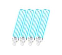 4 Bombillas UV UV-C de 9 W con Base G23, Bombilla de Repuesto para Lámpara Clarificadora de Estanque Exterior, Compatible con UVE9 CF400 CF500