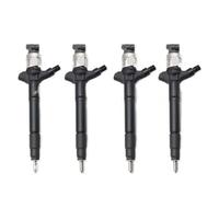 4 boquillas de inyector 0950009730 23670-51020 Compatible con motor TOYOTA LAND CRUISER 1VD-FTV, V8, D4D, J200, PRADO 4.5D 23670-59025(4PCS 095000-9730)