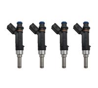 4 boquillas de inyector de Combustible 0280158671 23250-0Y030 para Toyota Vios NCP151 Yaris NSP151, Repuesto de Accesorios para Coche.
