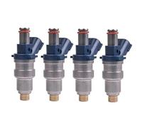 4 boquillas de inyector de Combustible 23250-75040 para T-Yota, T-Coma, H-Lux 2Rzfe 95-00, 2,4 L, L4