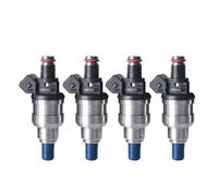 4 boquillas de inyector de combustible de 550 cc compatibles con motores Honda Civic, Accord, Acura B16, B18, B20, D16, D18, F22, H22, H22A y BDH.