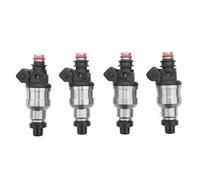 4 boquillas de inyector de combustible nuevas de 550 cc para motores Honda, Para Civic, Para Accord y Para Acura B16, B18, B20, D16, D18, F22, H22, H22A, B, D y H (L49A)
