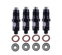 4 boquillas de inyector de Combustible TD27 16600-43G23 compatibles con inyectores diésel Nissan NAVARA TD27 D21 de 2,7 l.