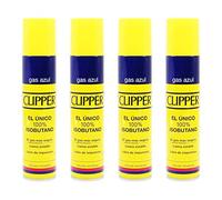 4 botellas Gas Clipper 300 ml. cada una.