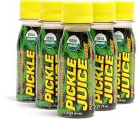 (4 botellas) Pickle Juice - Disparos de electrolitos líquidos, detiene calambres, 2.5 onzas, fuerza extra de Estados Unidos; cero calorías, 10 veces más electrolitos, suplemento NO1 USA para calambres